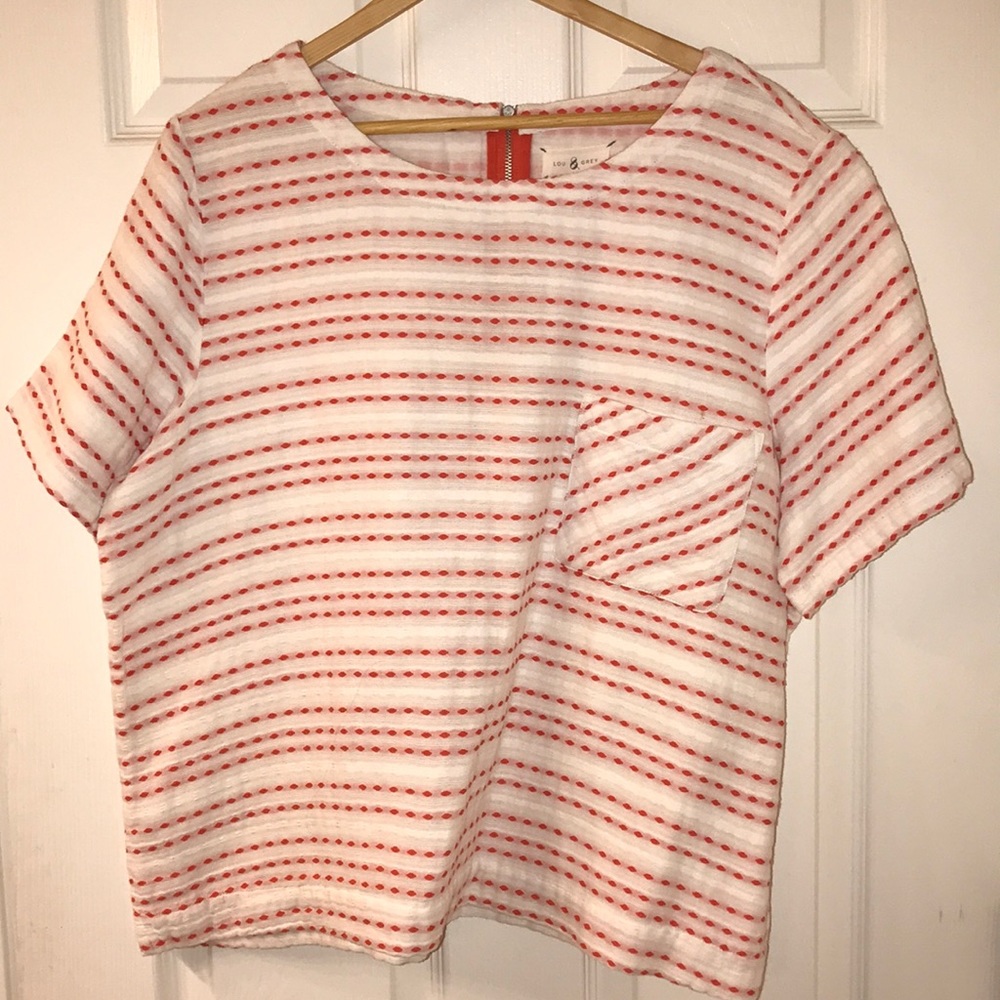 NEW LISTING - LOU & GREY Boxy Pullover Top